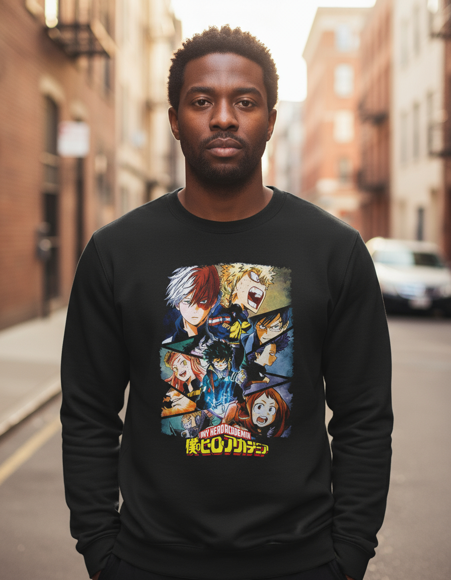 Buzo My Hero Academy Personajes Memoestampados - Imagen 3