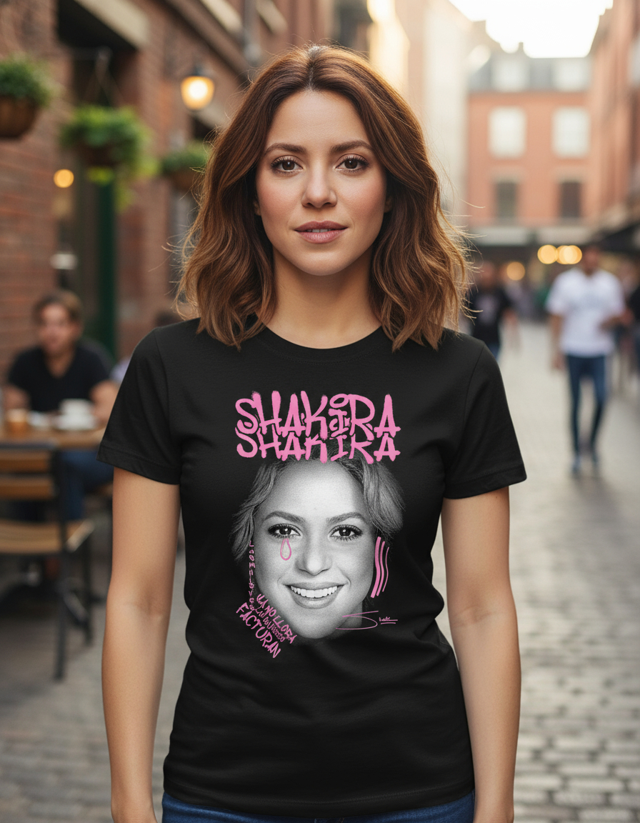 Remera: Shakira 12 Memoestampados