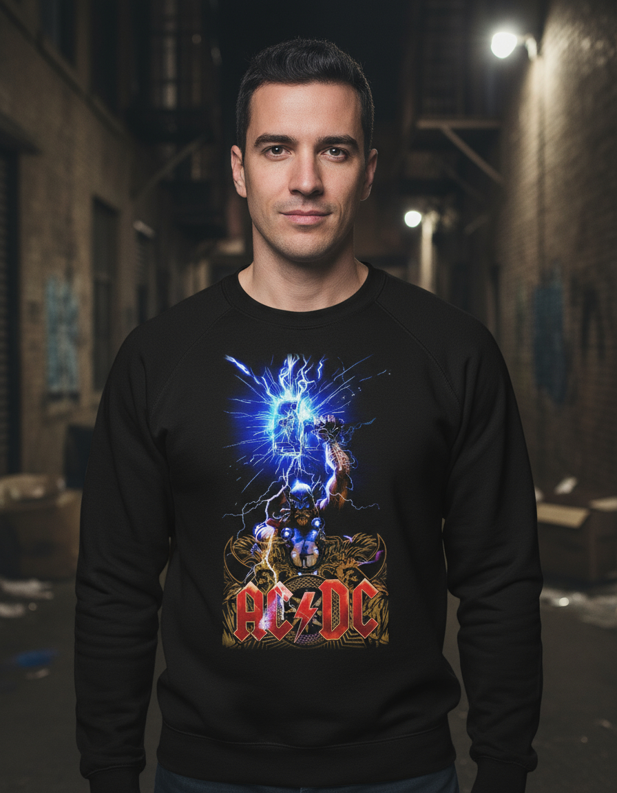 Buzo Ac/dc Thor Memoestampados - Imagen 3