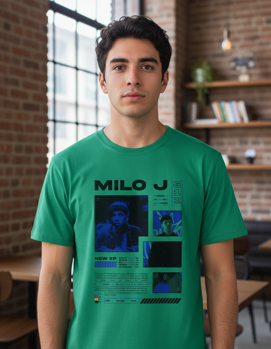 Remera: Milo J 02 Memoestampados