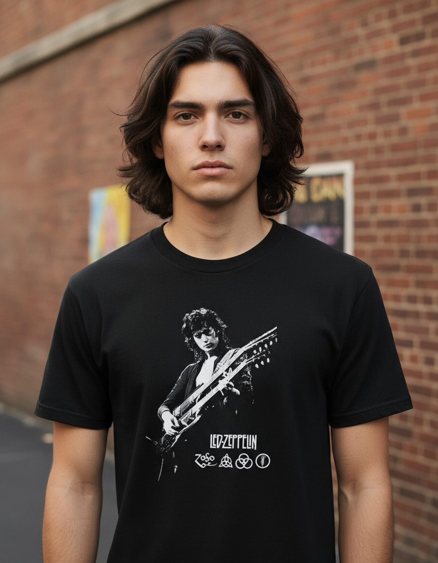 Remera Led Zeppelin Rock Musica Memoestampados