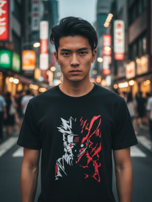 Remera Naruto Zorro Anime Memoestampados