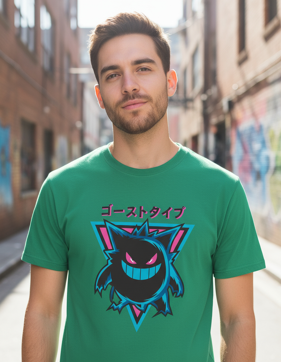 Remera: Pokemon Ghost Memoestampados - Imagen 16