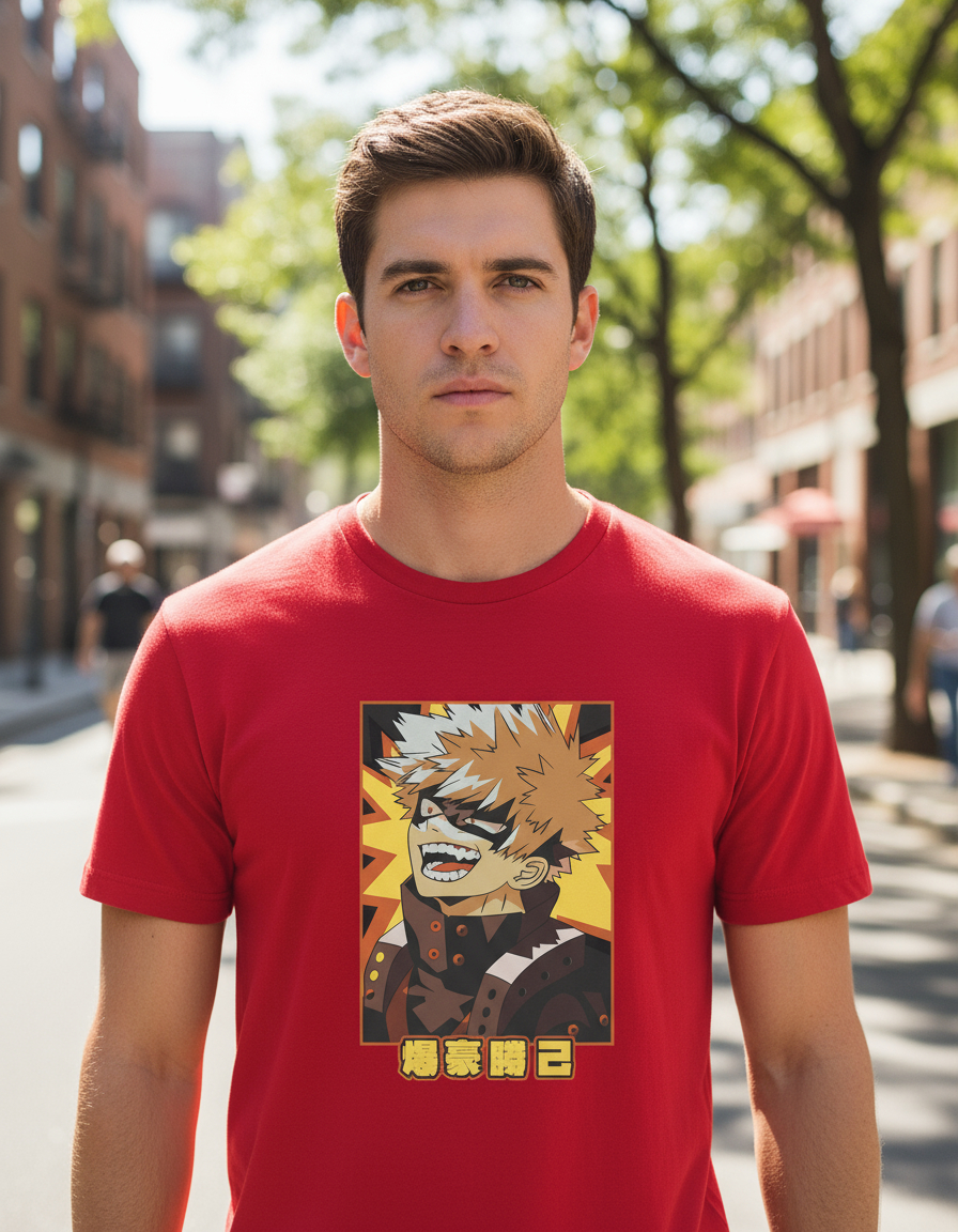 Remera: Bakugo Memoestampados - Imagen 10