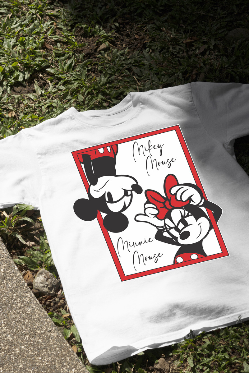 Remera: Mikey And Minnie Mouse 01 Memoestampados - Imagen 19