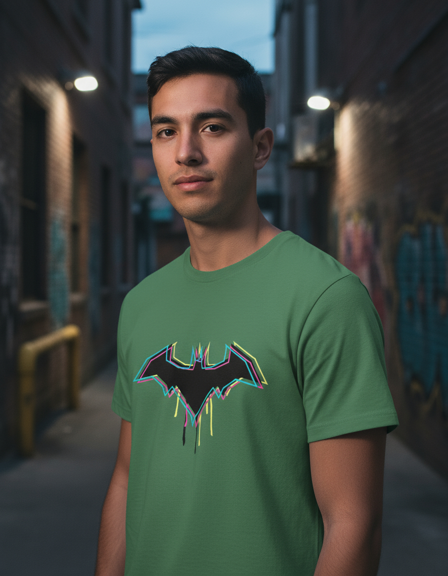 Remera Batman Logo Colores Memoestampados - Imagen 28