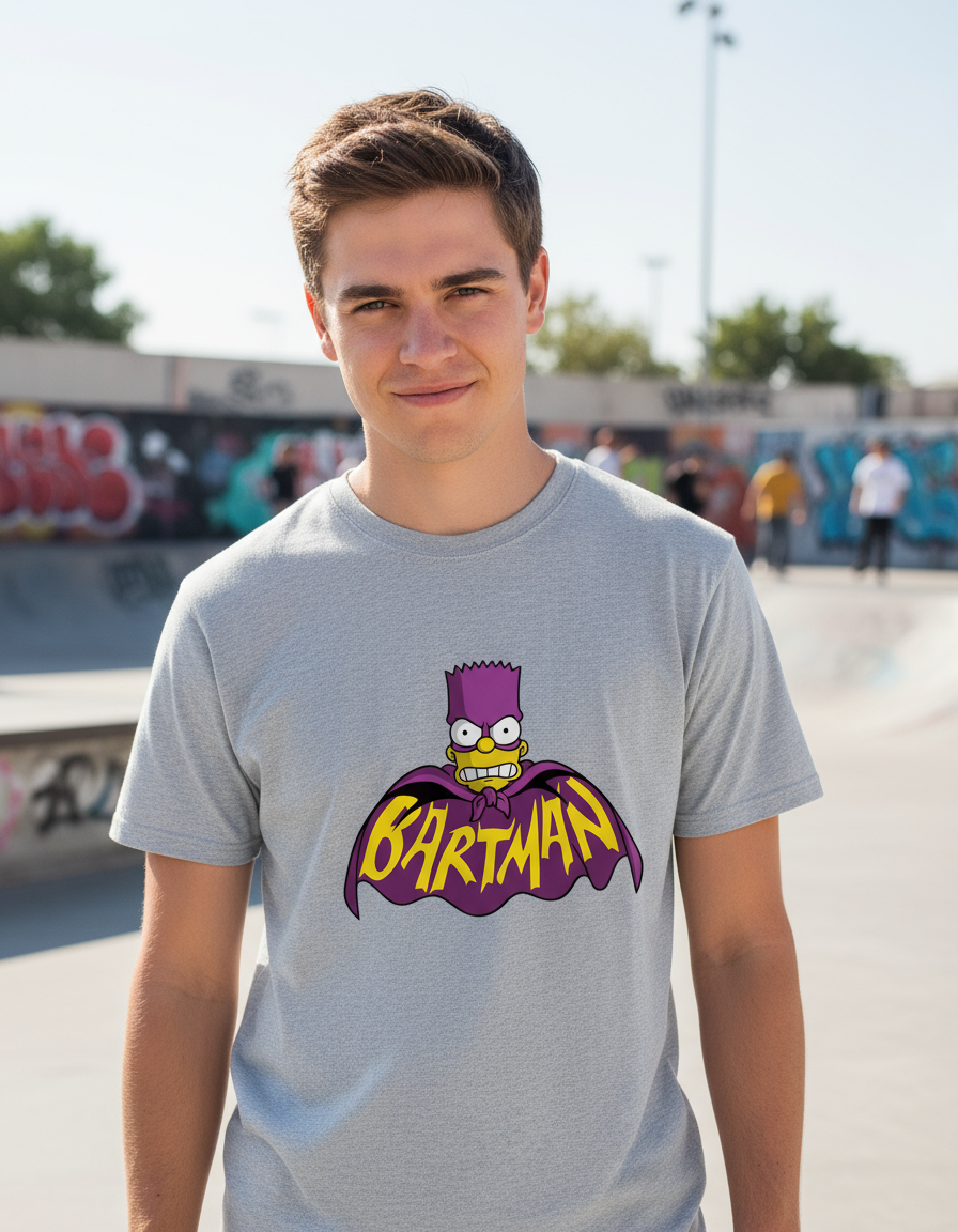 Remera: Bartman Batman Bart Simpsons Memoestampados - Imagen 5