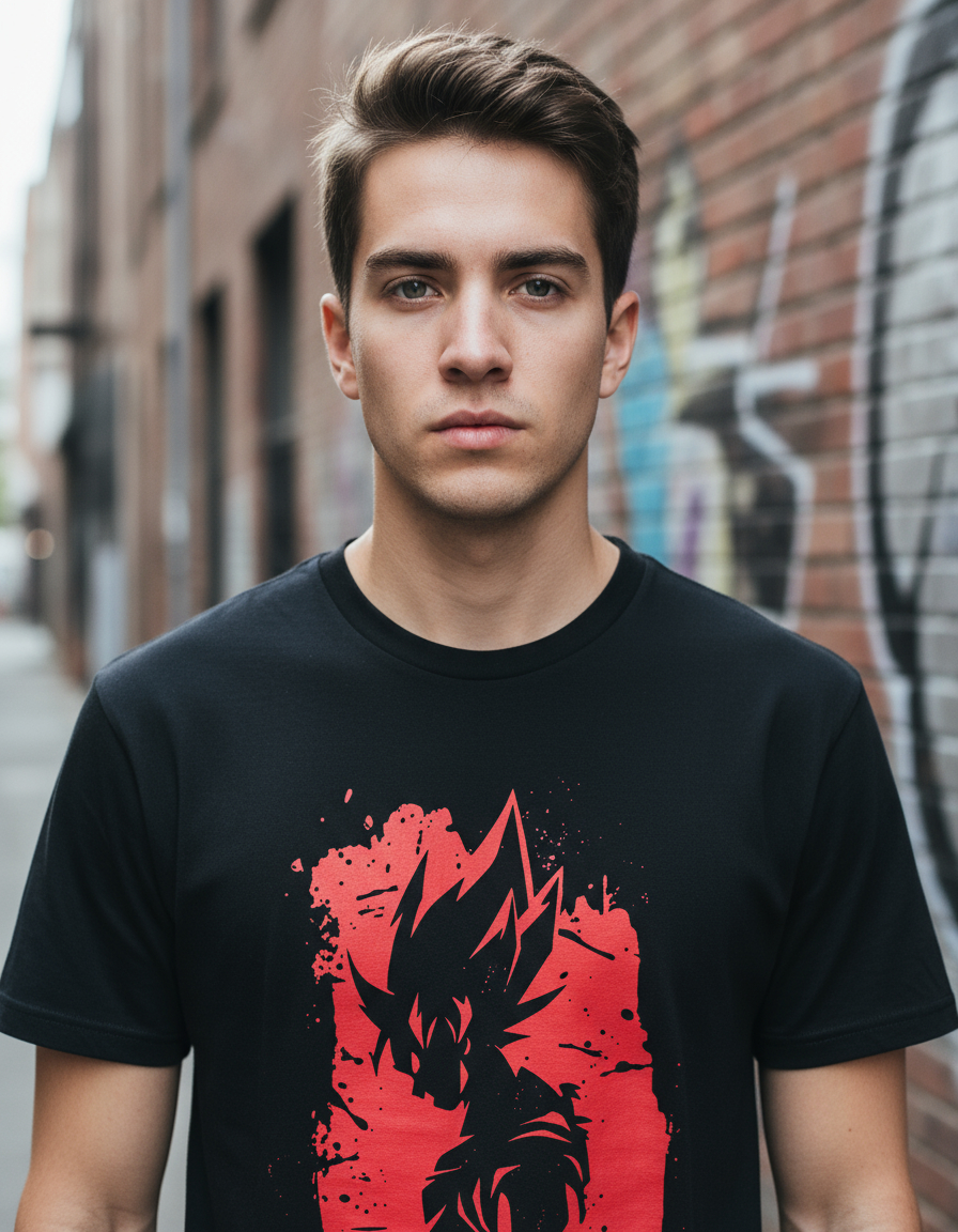 Remera Dragon Ball Z Dbz Anime Goku Memoestampados - Imagen 3