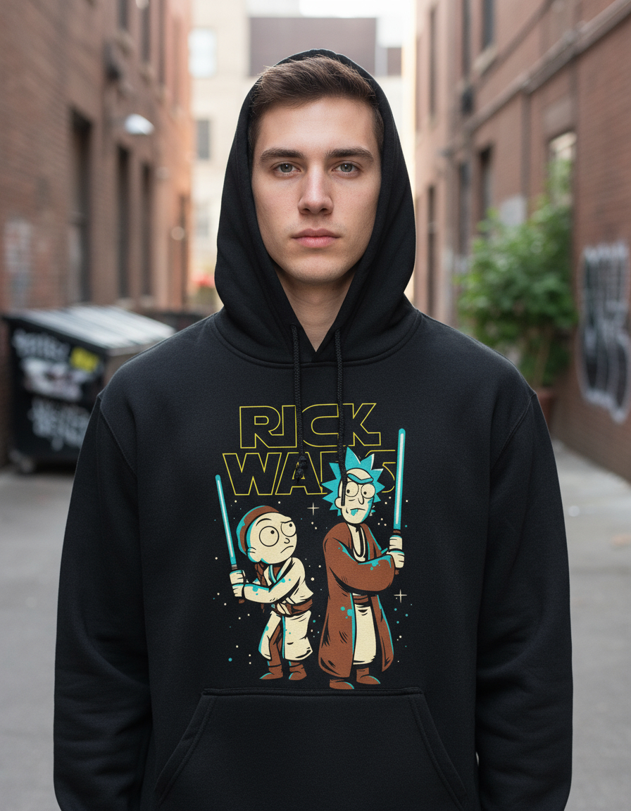 Canguro Rick Morty Star Wars Memoestampados