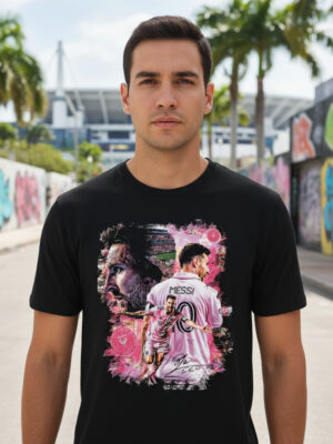 Remera: Messi Miami Memoestampados
