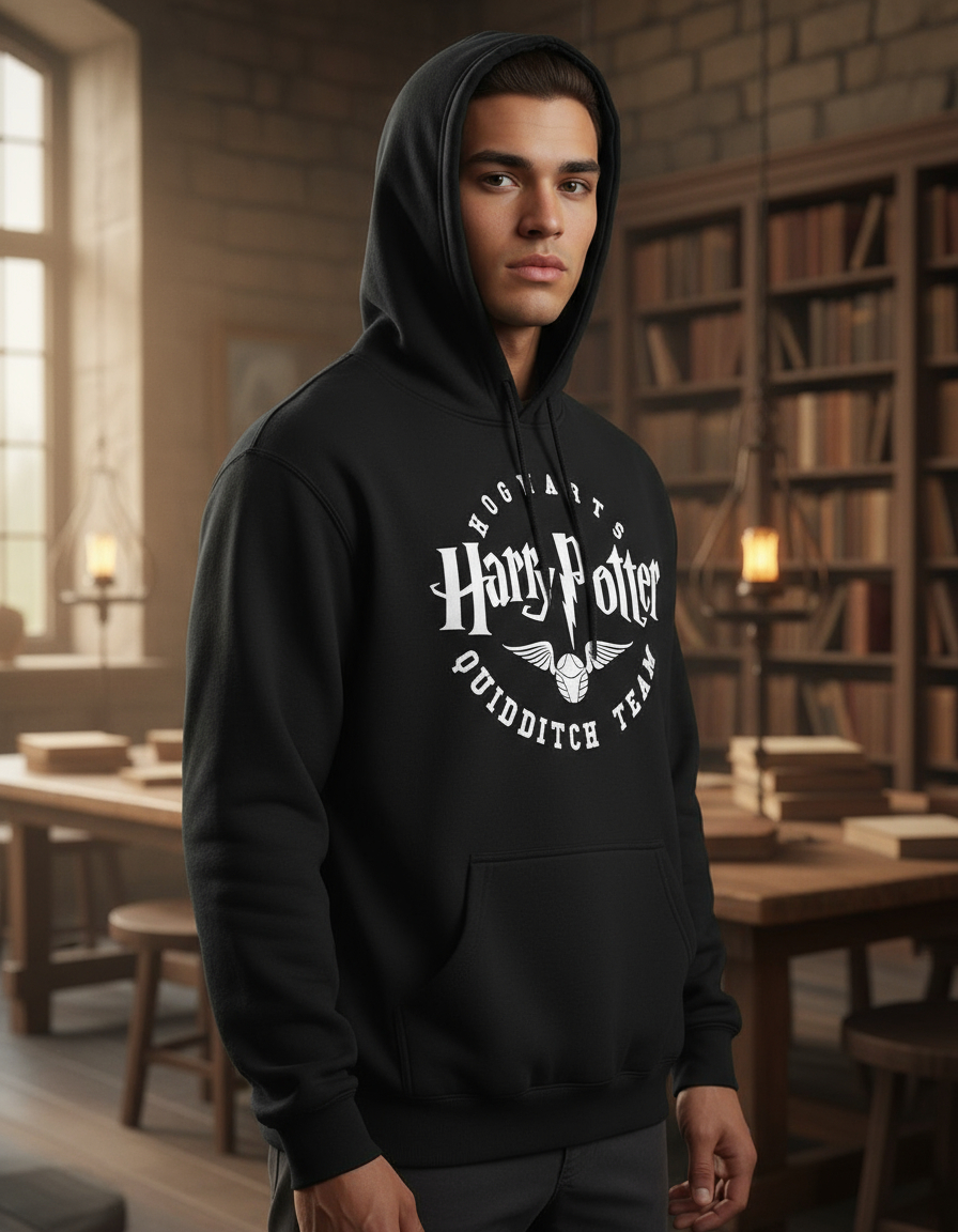 Canguro Harry Potter Hogwarts Quidditch Memoestampados