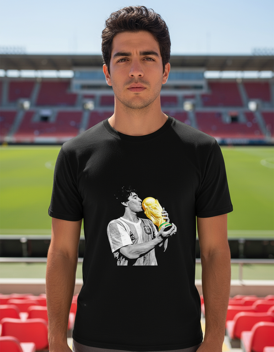 Remera: Maradona 3 Memoestampados - Imagen 5