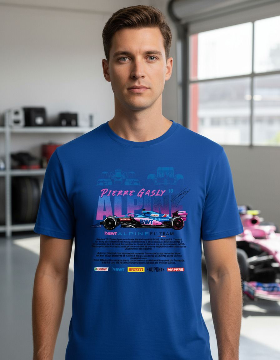 Remera: F1 Alpine Memoestampados - Imagen 6