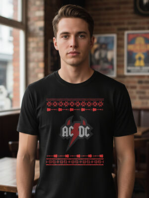 Remera: Ac Dc Ugly Sweater Memoestampados