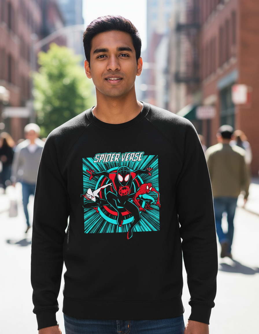 Buzo Spider-verse Memoestampados
