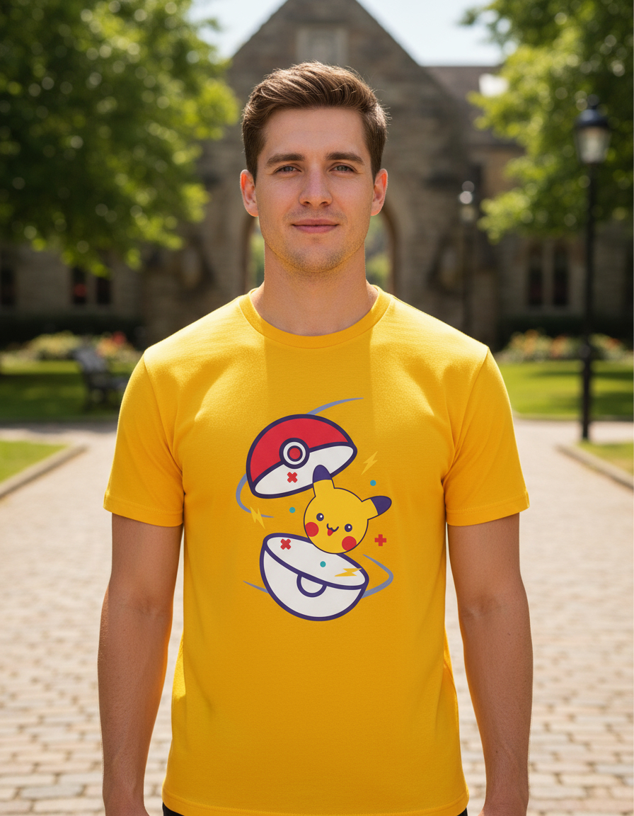 Remera: Pikachu Kawaii Memoestampados - Imagen 18
