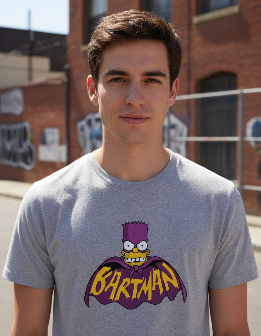 Remera: Bartman Batman Bart Simpsons Memoestampados - Imagen 7
