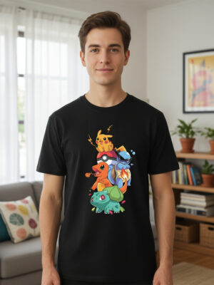 Remera: Pokemon Team Memoestampados