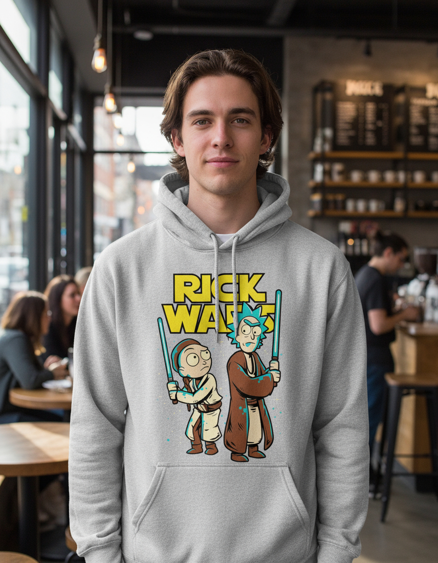 Canguro Rick Morty Star Wars Memoestampados - Imagen 9