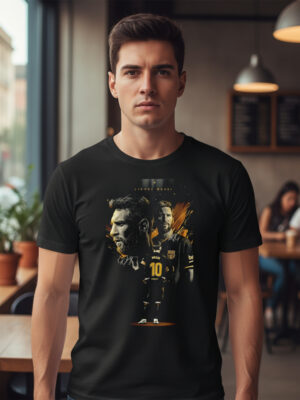 Remera: Messi Barcelona Memoestampados