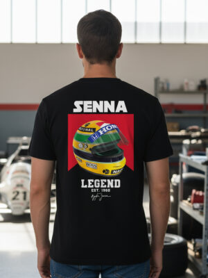 Remera: Ayrton Senna F1 02 Memoestampados
