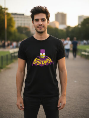 Remera: Bartman Batman Bart Simpsons Memoestampados