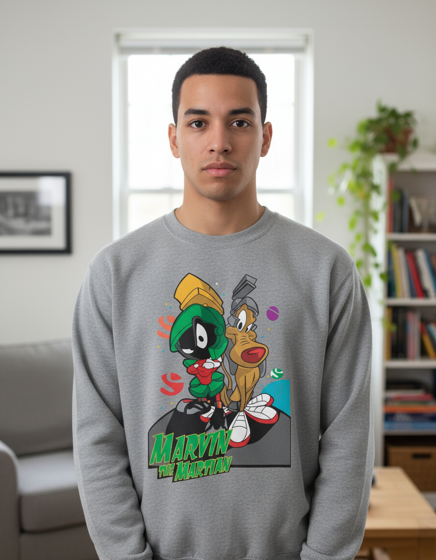 Buzo Marvin The Martian Memoestampados - Imagen 6
