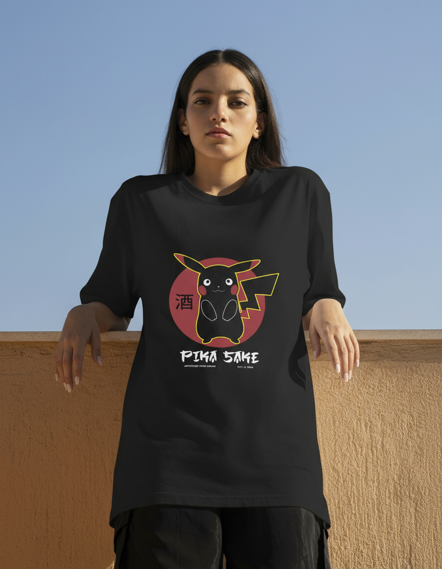 Remera: Pika Sake Memoestampados