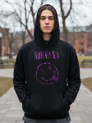 Canguro Nirvana Logo Rosa Memoestampados