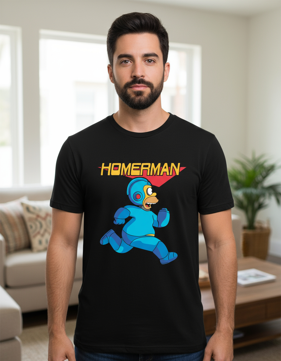 Remera: Homerman Memoestampados - Imagen 2