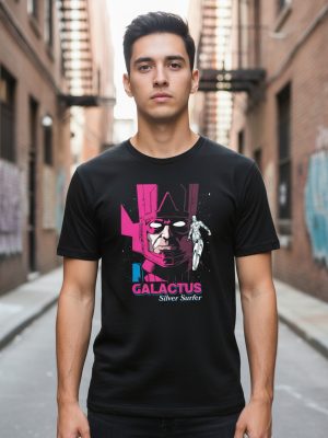 Remera: Galactus Silver Surfer Memoestampados