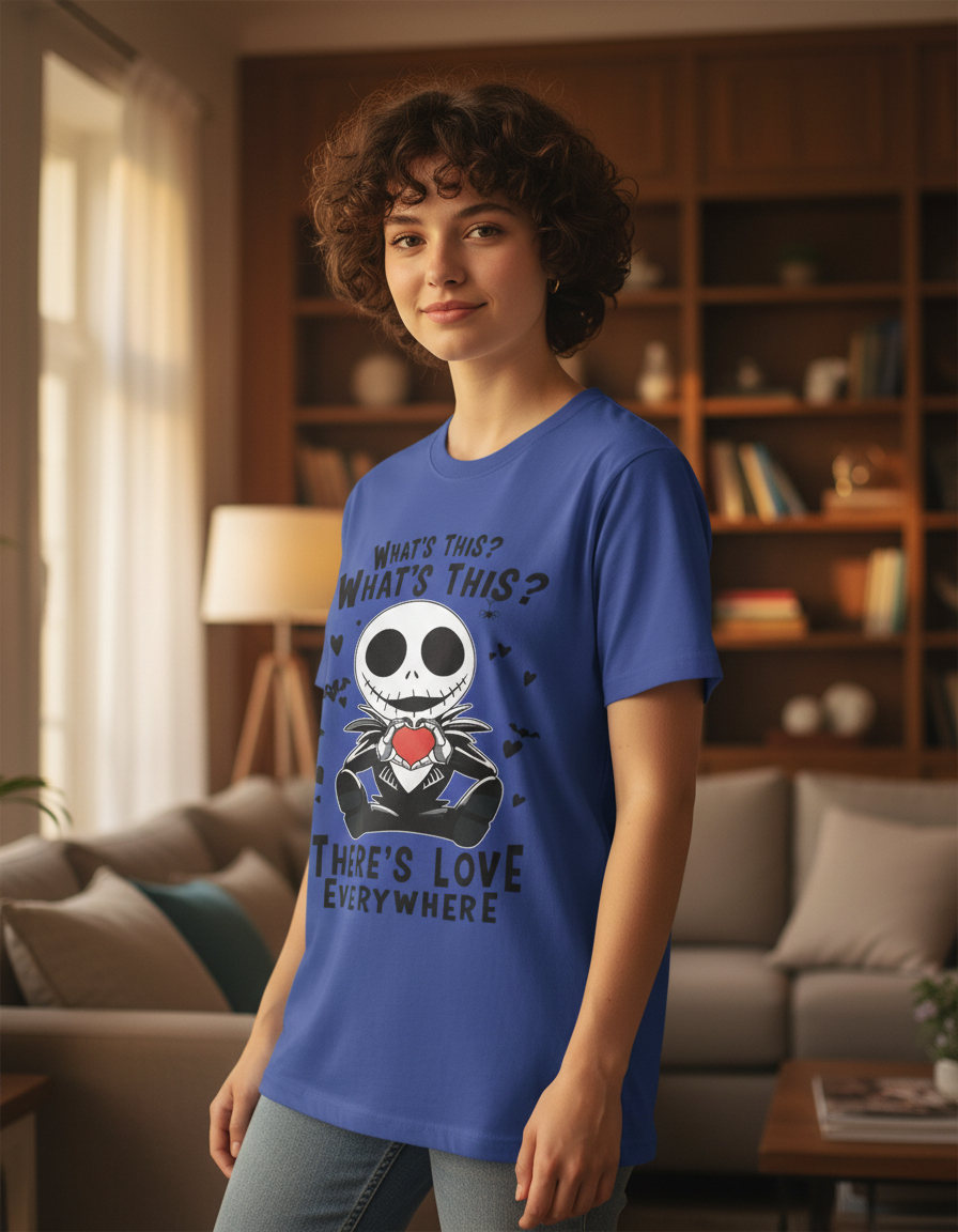 Remera Regalos San Valentin, Jack Skeleton Precio Por 2 Uni - Imagen 12