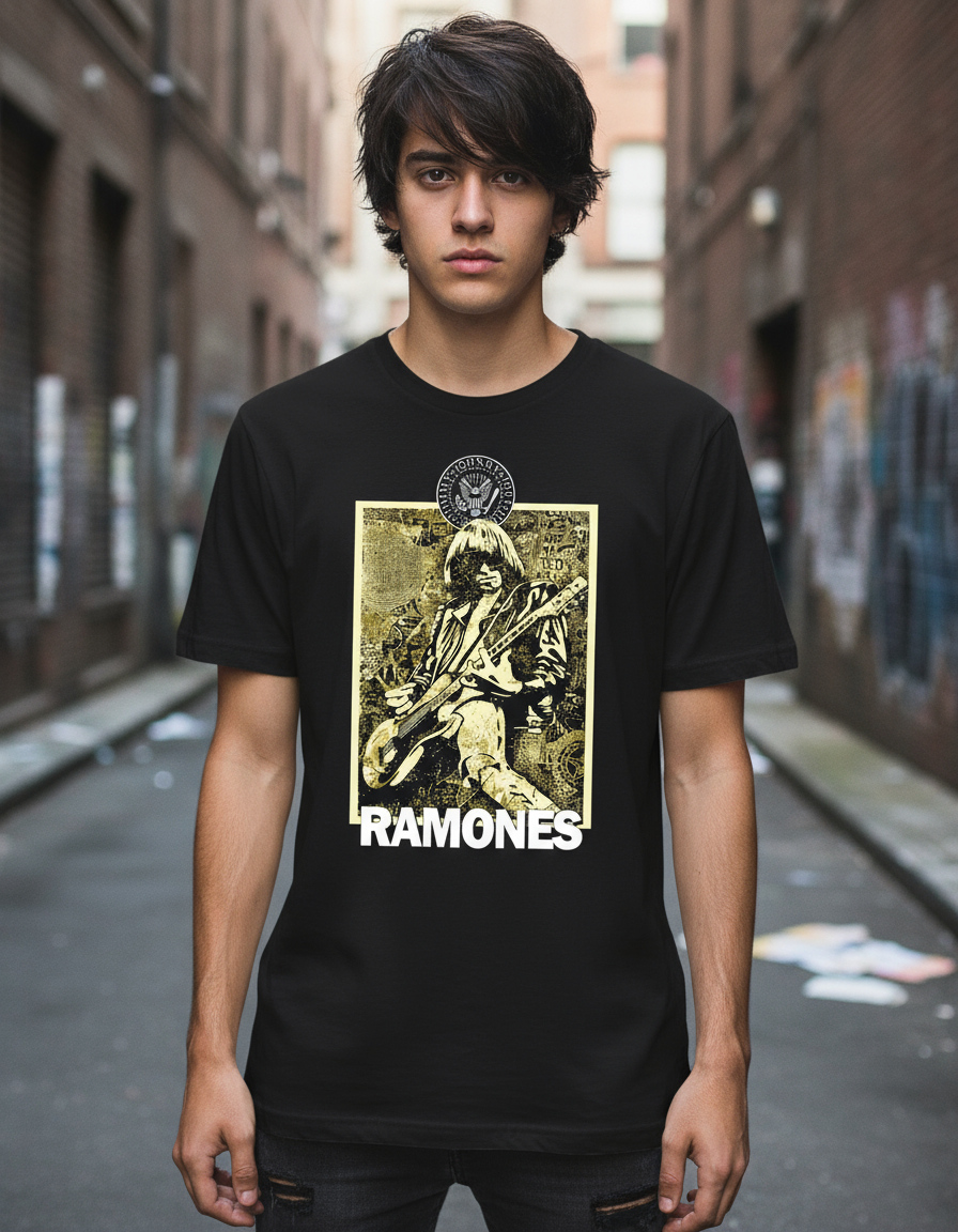 Remera: Johnny Ramones Memoestampados