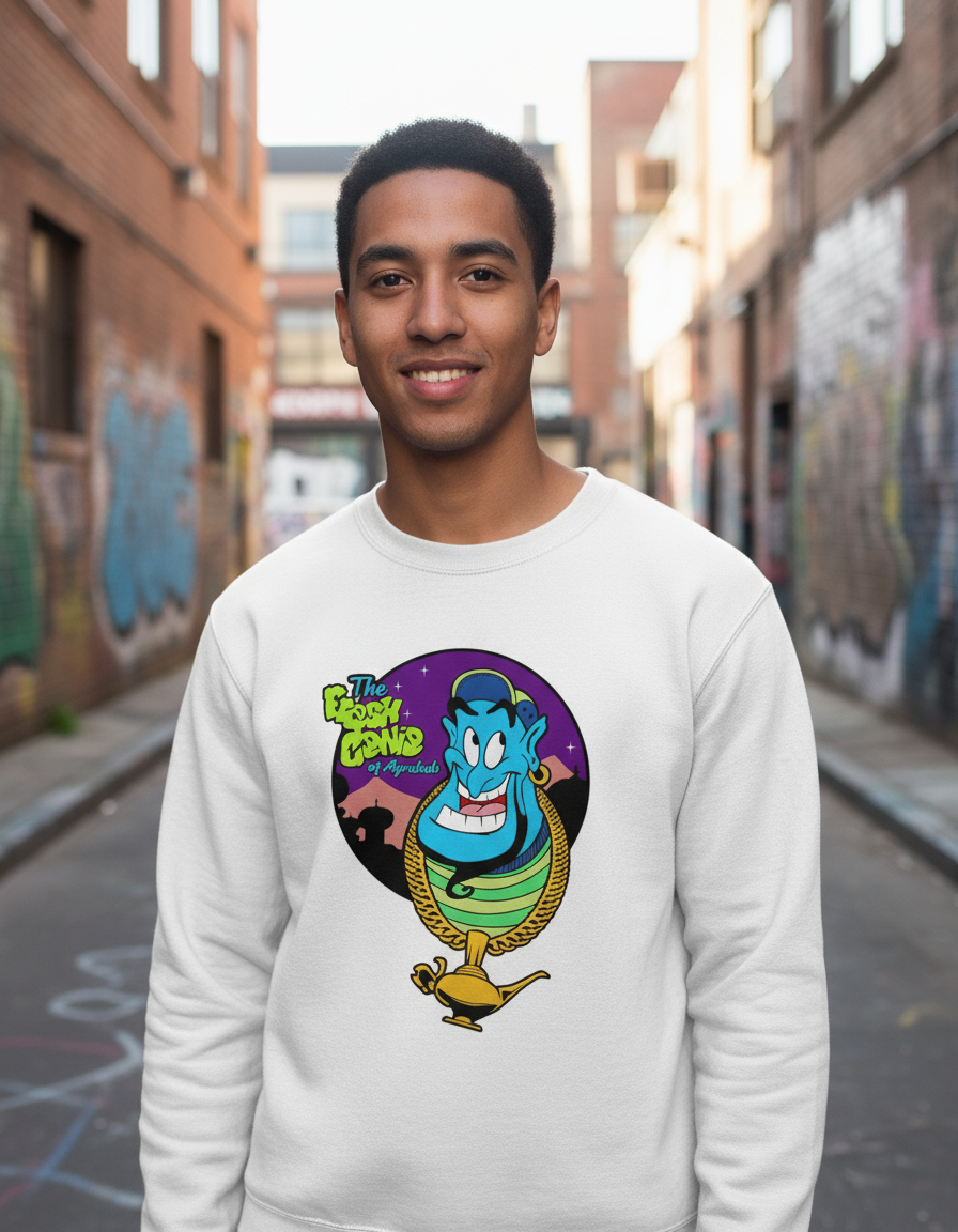 Buzo The Fresh Genie Of Agrabah Memoestampados - Imagen 9