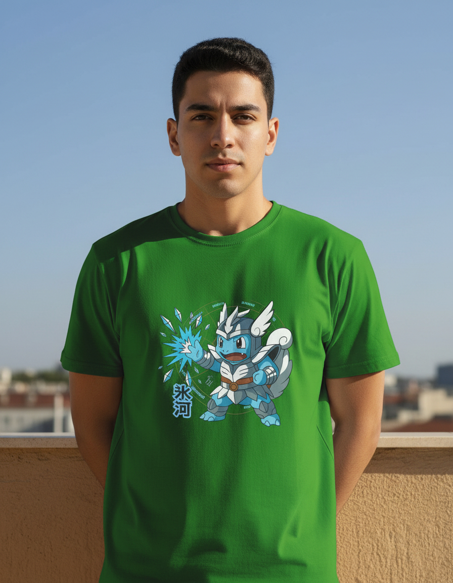 Remera: Seiya Cisne Squirtle Pokemon Memoestampados - Imagen 30