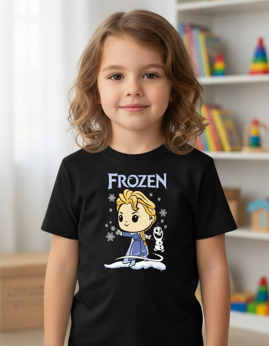 Remera: Frozen Muñeco Memoestampados