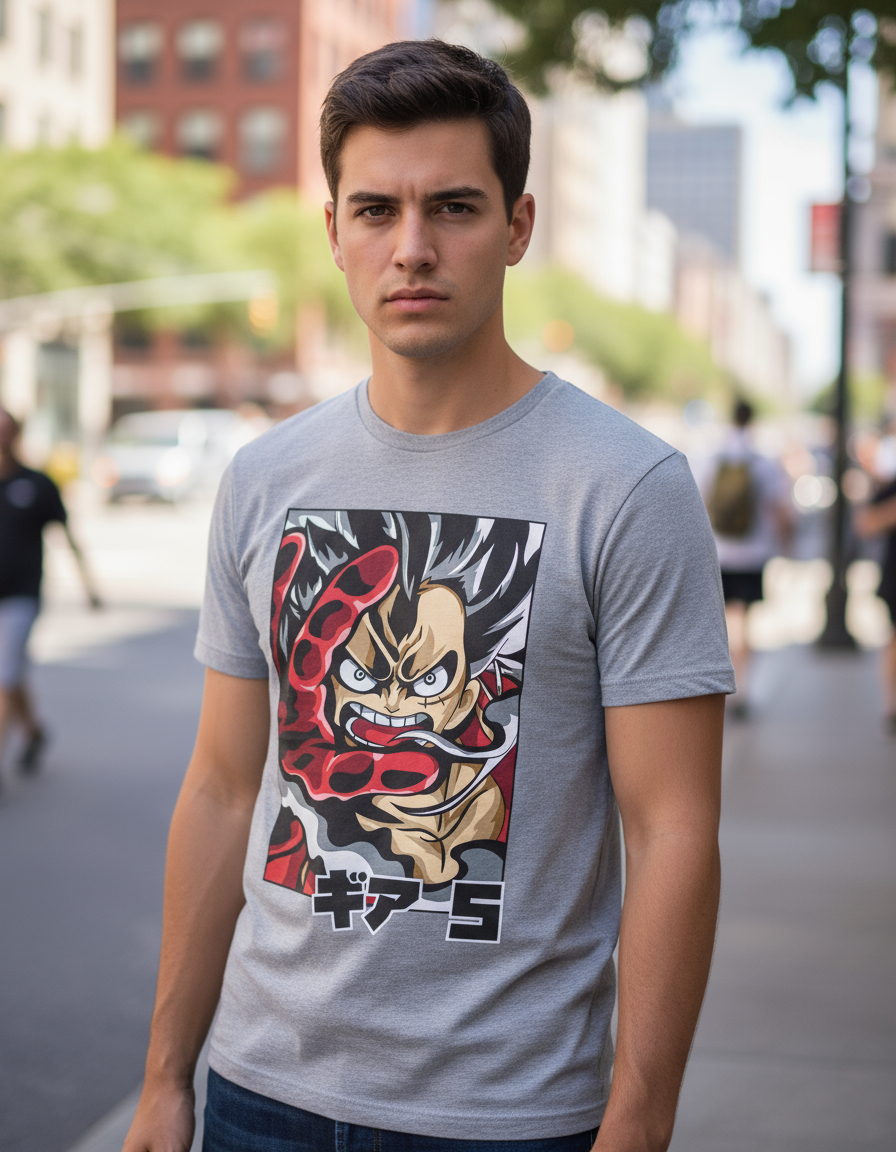 Remera: Luffy Gear 6 Memoestampados - Imagen 26
