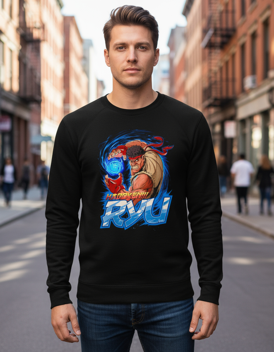 Buzo Ryu Memoestampados