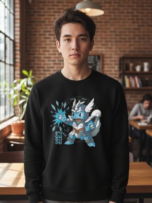 Buzo Seiya Cisne Squirtle Pokemon Memoestampados