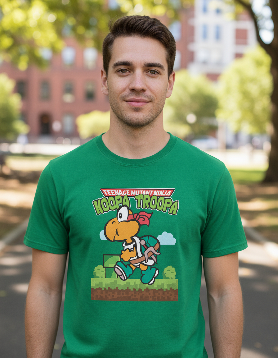 Remera: Tmn Koopa Troopa Raph Memoestampados - Imagen 12