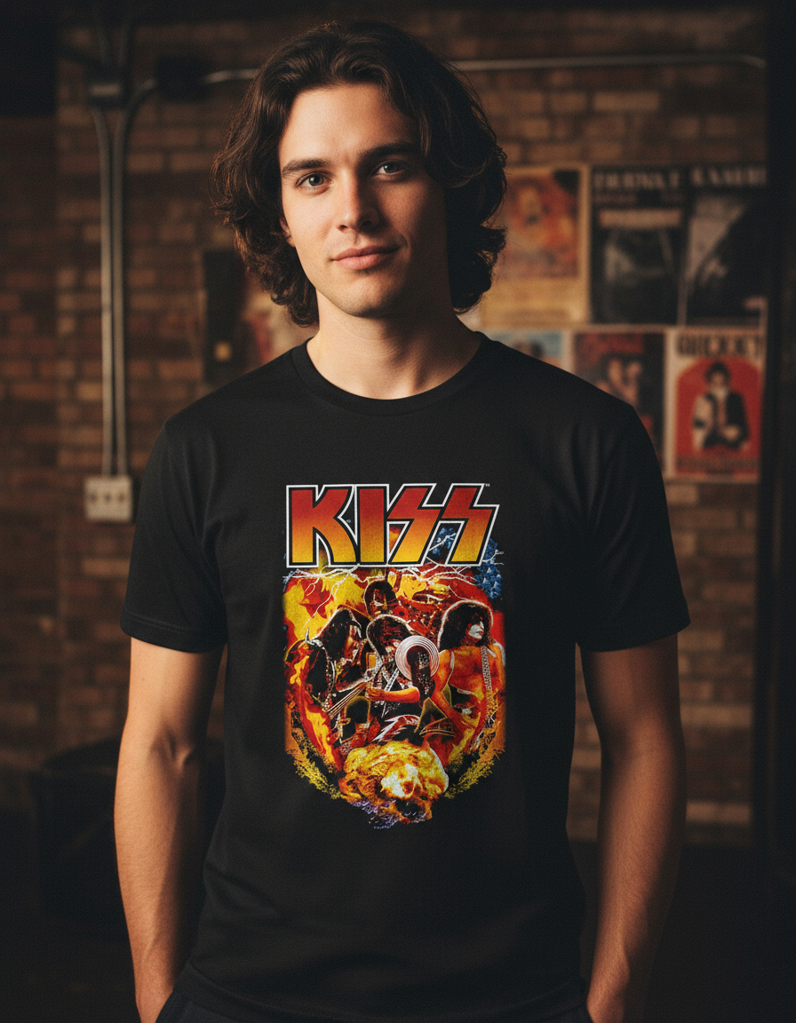 Remera: Kiss 05 Memoestampados