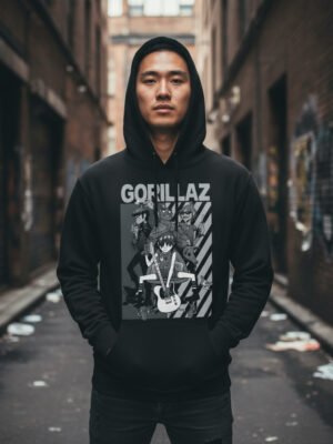Canguro Gorillaz Musica Rock Memoestampados