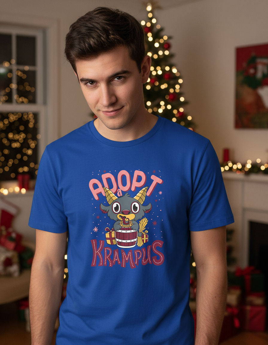 Remera: Adopt A Krampus Memoestampados - Imagen 4
