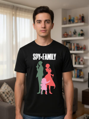 Remera: Spy X Family Silueta Memoestampados