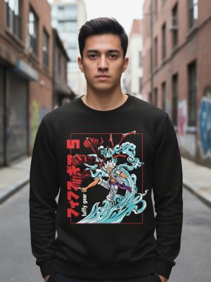 Buzo Luffy Gear 5, 01 Memoestampados