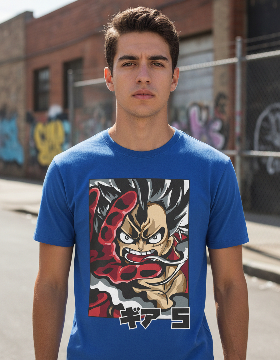 Remera: Luffy Gear 6 Memoestampados - Imagen 7