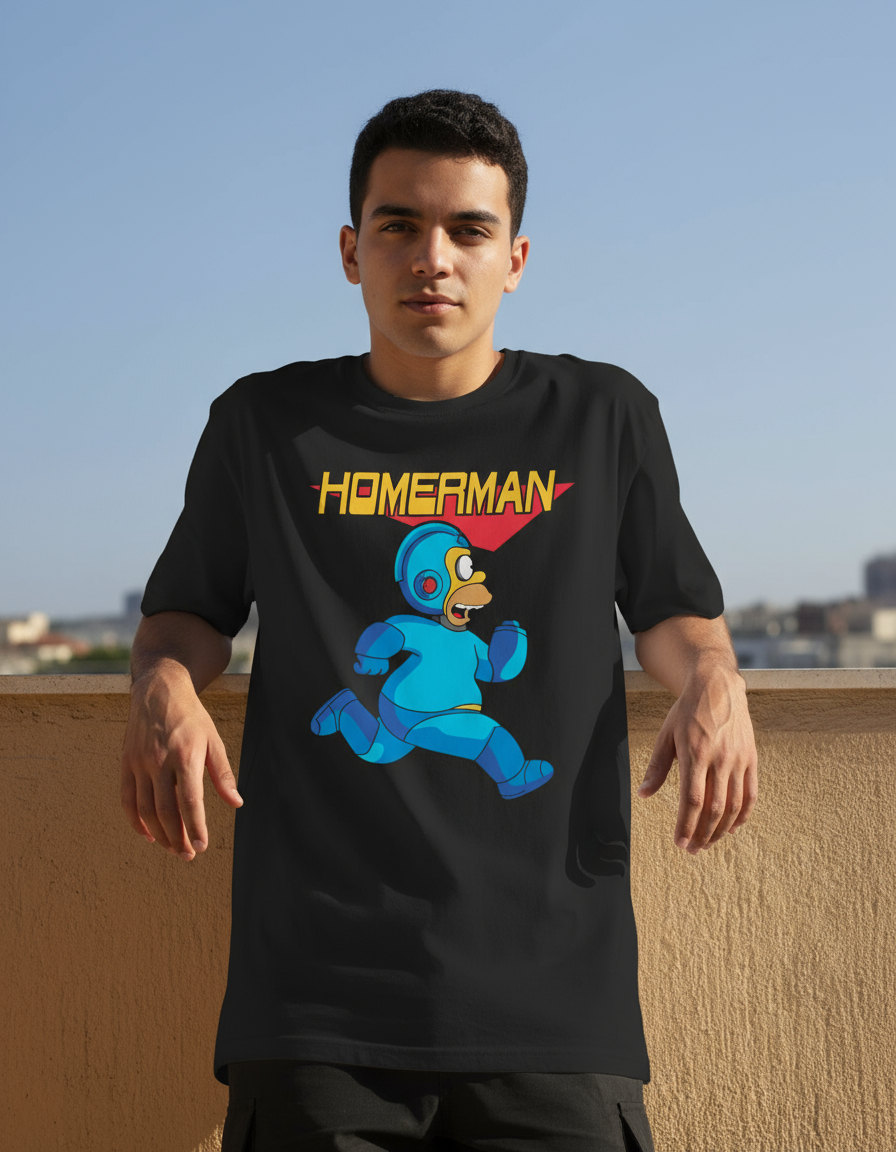 Remera: Homerman Memoestampados