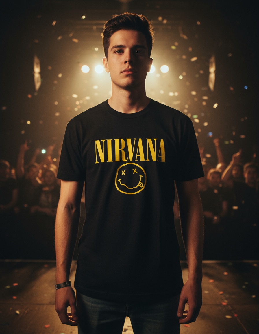 Remera: Nirvana Musica Rock Memoestampado