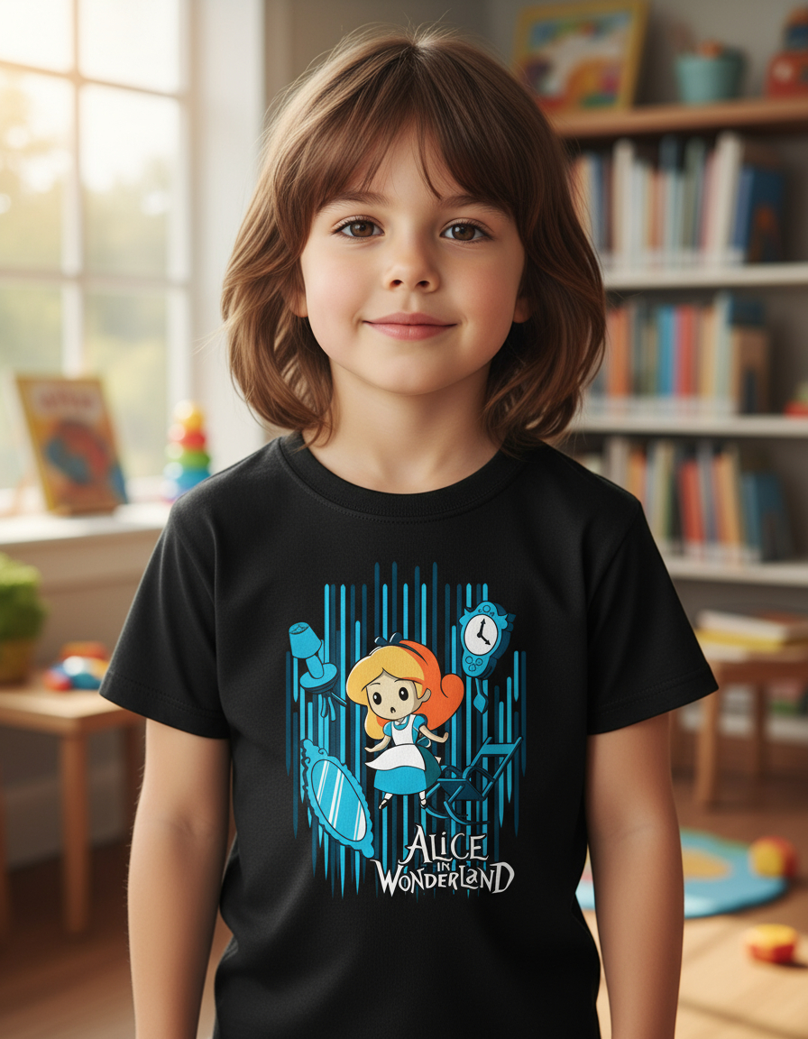 Remera: Alice In Wonderland 02 Memoestampados