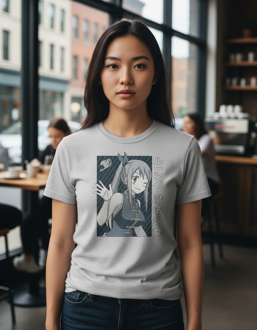 Remera: Lucy Heartfillia Memoestampados - Imagen 18